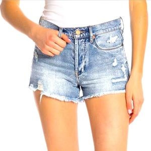 BLANK NYC high rise denim shorts -Brand New with tags! Size 29